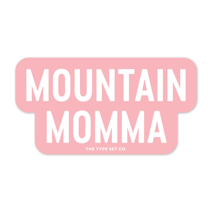 "Mountain Momma" Vinyl Sticker