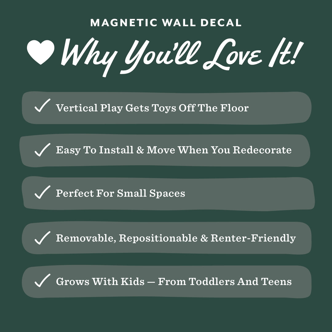 House Magnetic Wall Decal in Hunter Green - Limited Edition