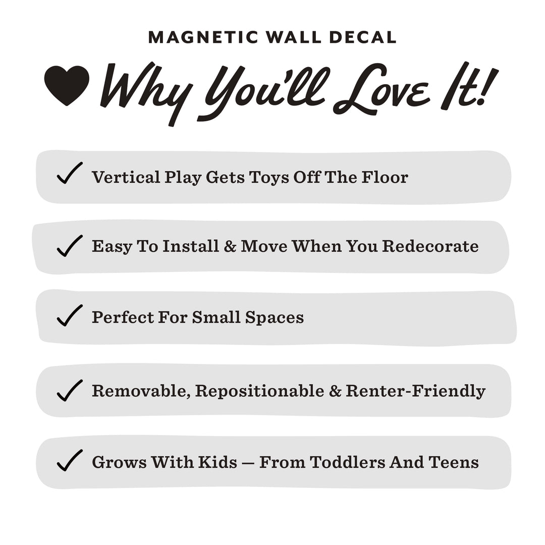 House Magnetic Wall Decal in Paper White - Limited Edition