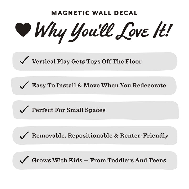House Magnetic Wall Decal in Paper White - Limited Edition