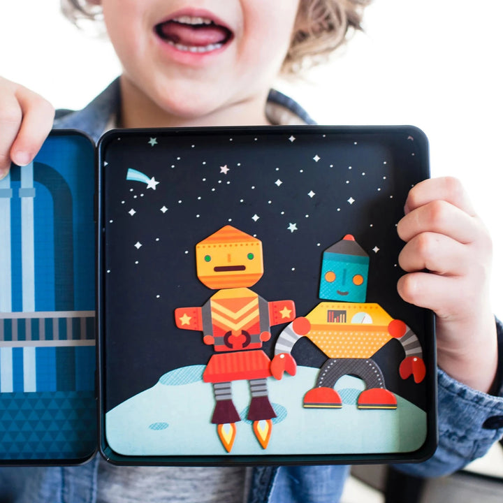 Robot Remix  On-The-Go Magnetic Play Set