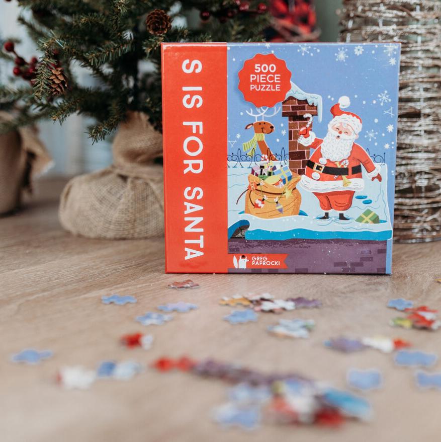 S is for Santa Puzzle: A 500pc Christmas Puzzle