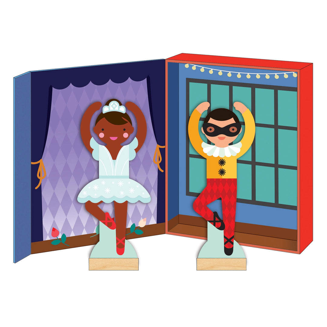 Ballet Dancers Magnetic Dress-up Play Set FINAL SALE
