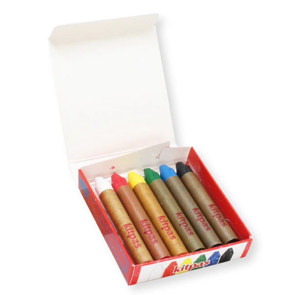 Wet-Erase Whiteboard Crayons, Set of 6