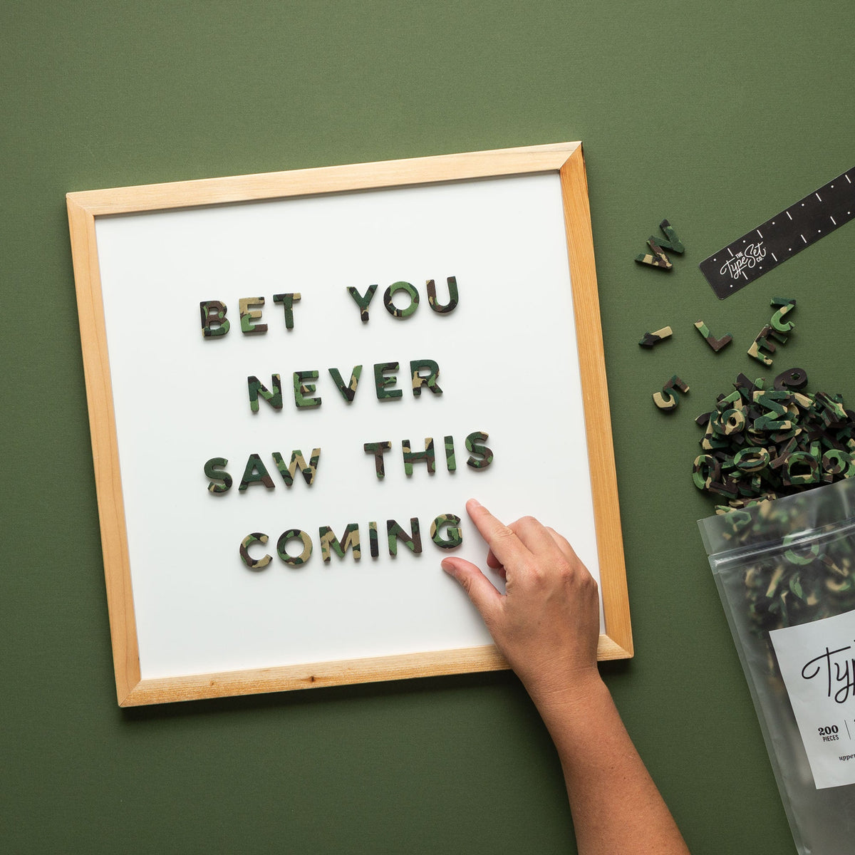 Woodland Camo Confetti
