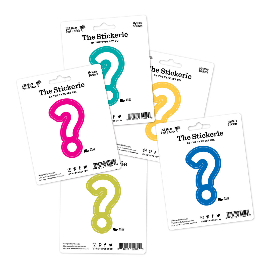 10pc Mystery Sticker Pack