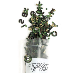 Woodland Camo Confetti