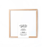 15X15 DELUXE MAGNETIC LETTER BOARD - WHITE main image 0