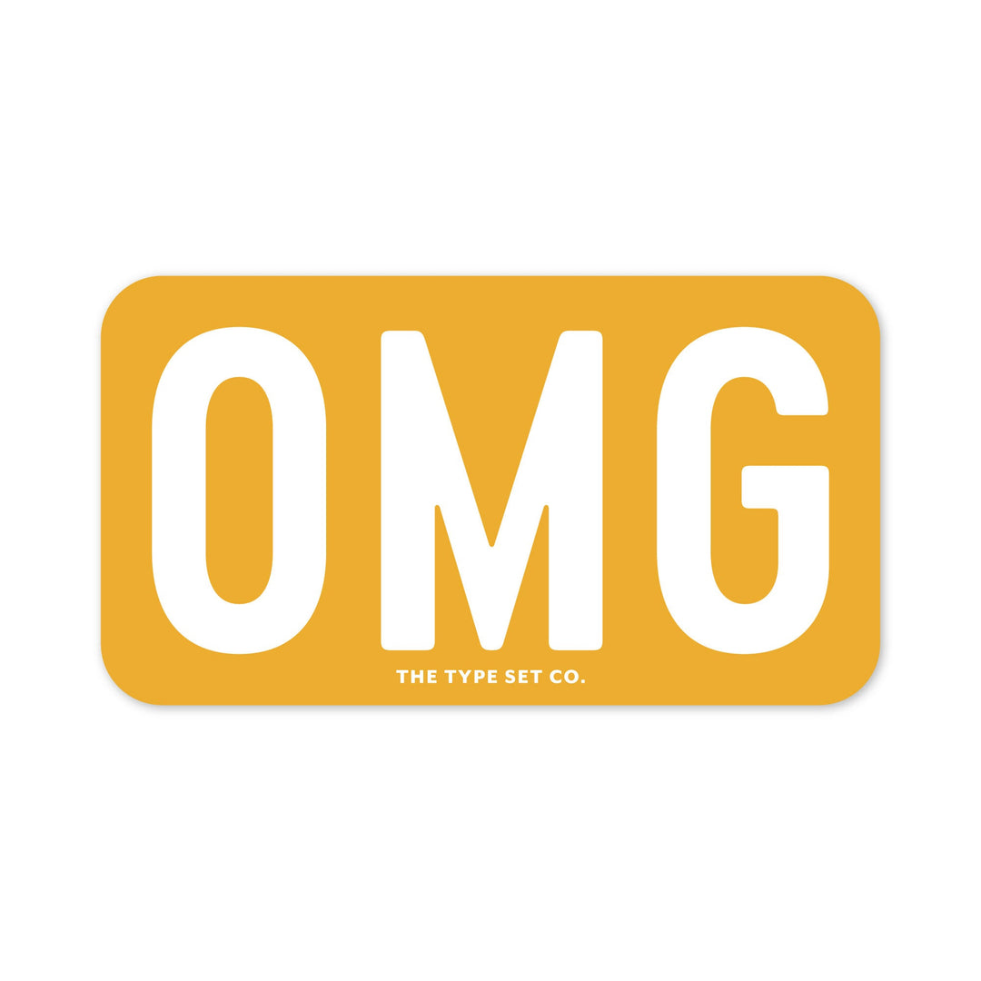 "OMG" Sticker