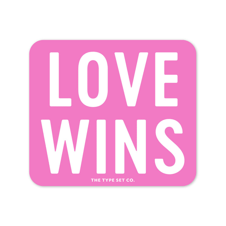 "Love Wins" Sticker