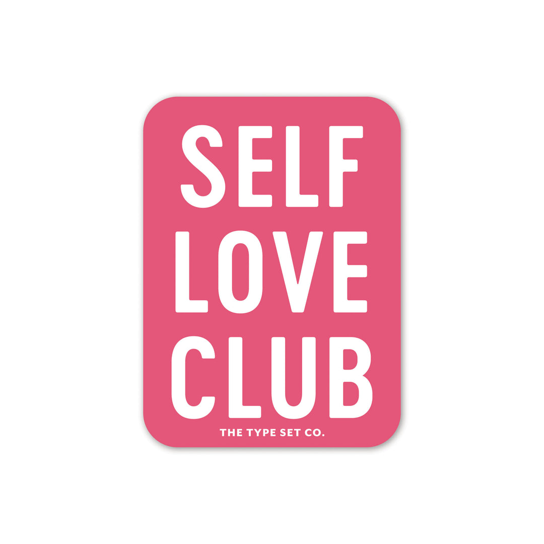 "Self Love Club" Sticker