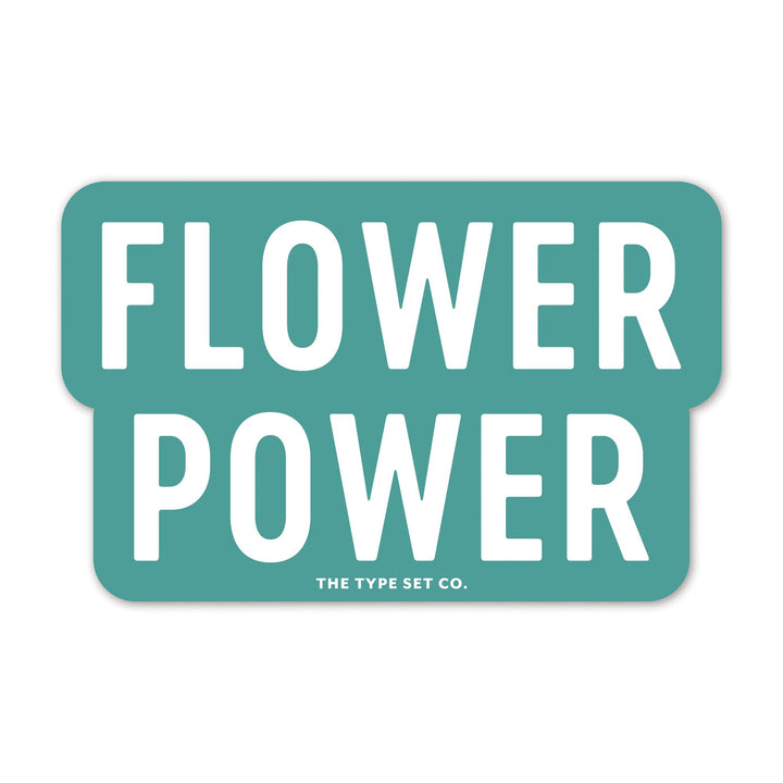 "Flower Power" Sticker