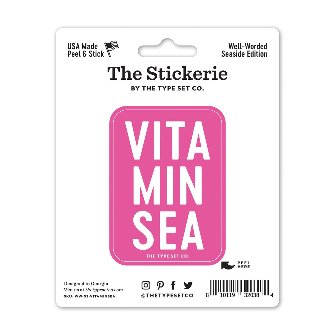 "Vitamin Sea" Sticker
